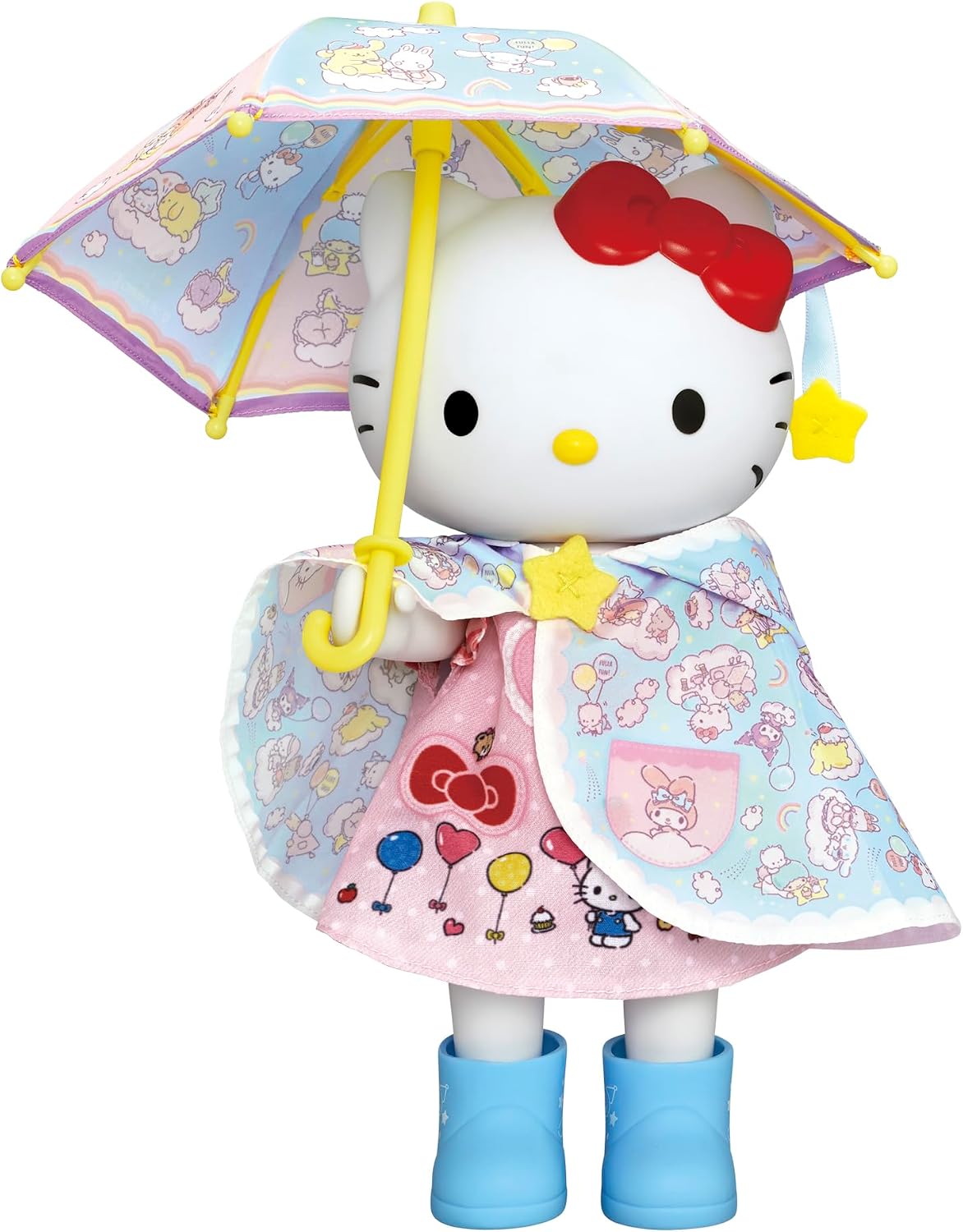 Detalle de パイロット メルちゃん サンリオキャラクターズ あめのひセット 着せ替えセット