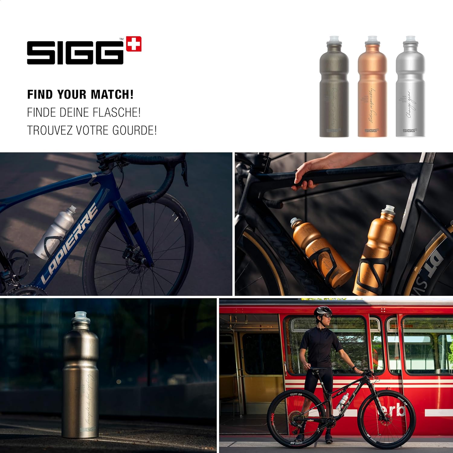 Thumbnail 5 de SIGG Move MyPlanet™ Smoked Pearl Botella para bicicleta 0.75L 🚰