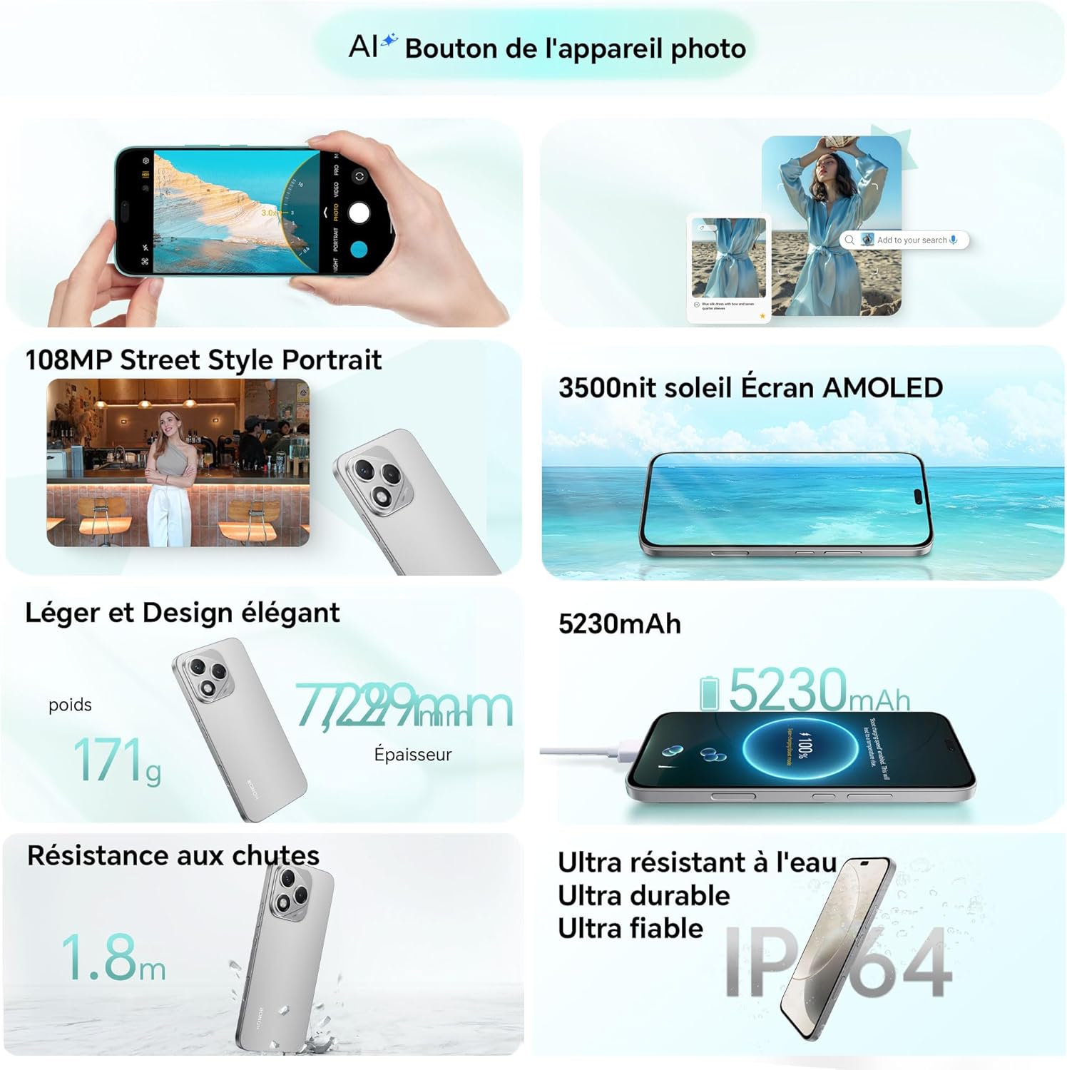 Thumbnail 1 de HONOR 400 Lite Smartphone 5G 5230 mAh