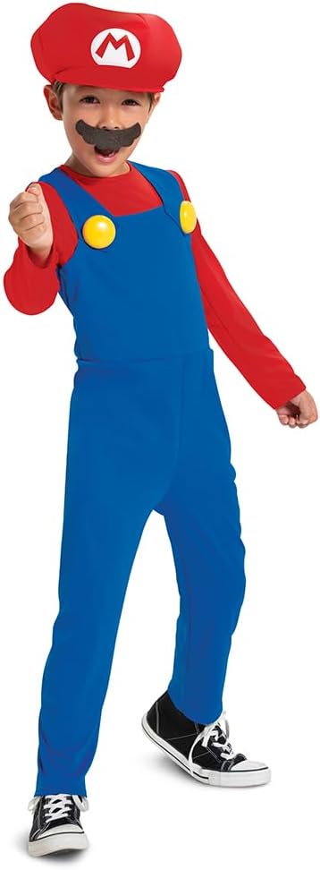 Detalle 2 de Disguise Super Mario costume 3-8 ans đ