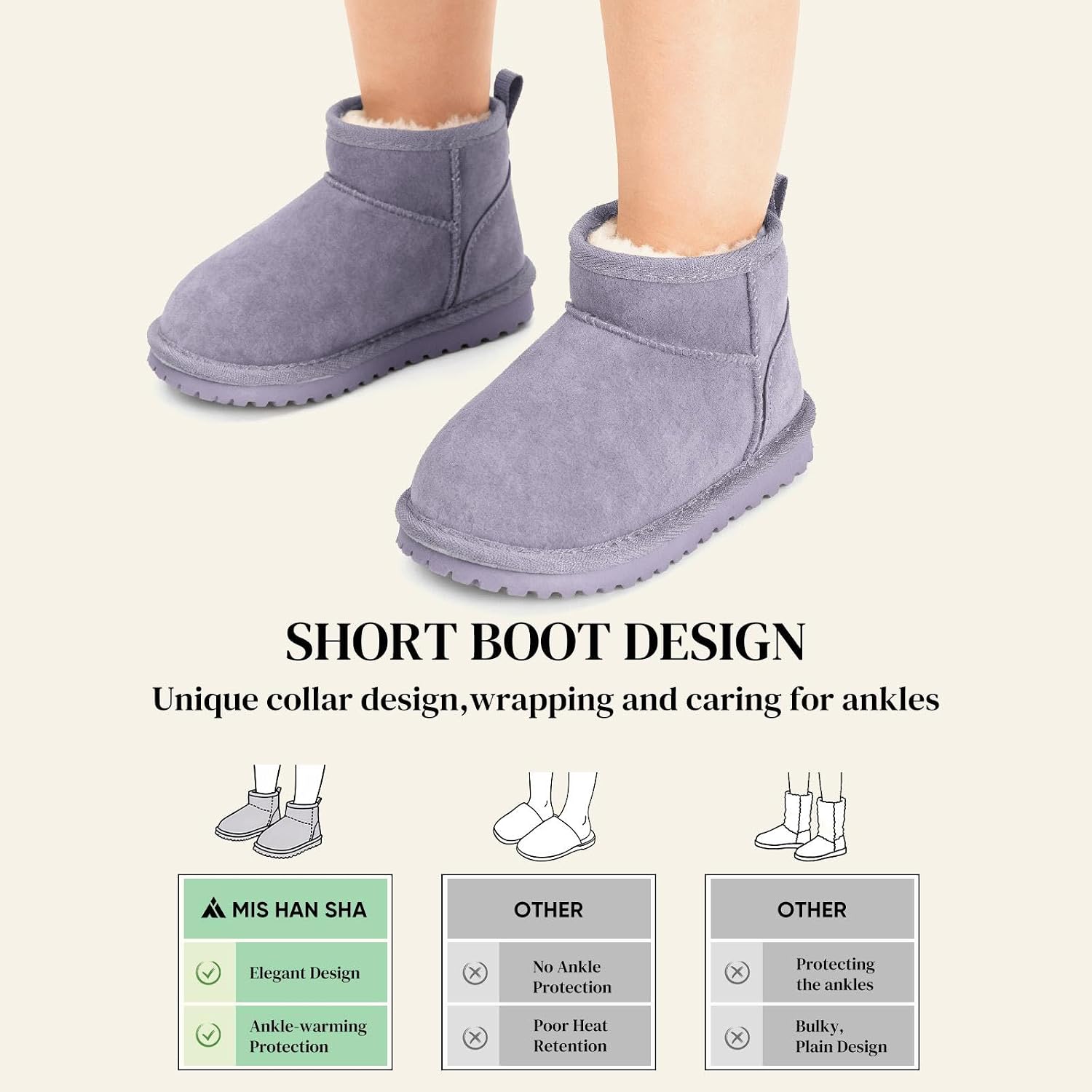 Thumbnail 4 de Mishansha Bottines d'hiver enfants GR.24-36