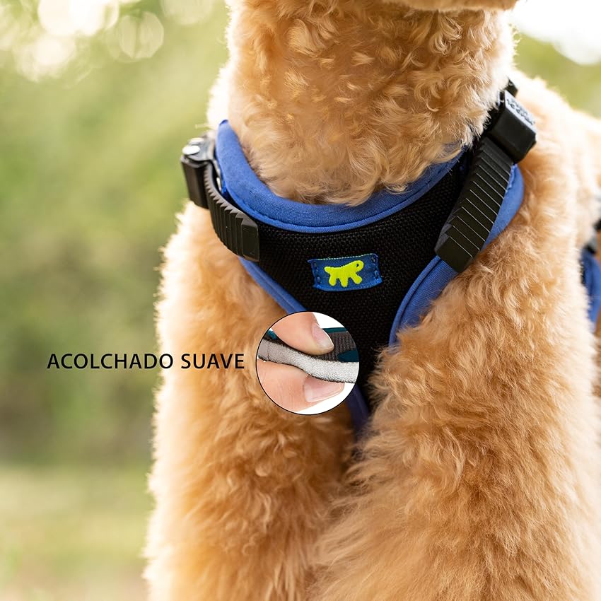 Detalle 2 de Ferplast ERGOCOMFORT Arnés Perro Pequeño 🐶 Ajustable y Acolchado