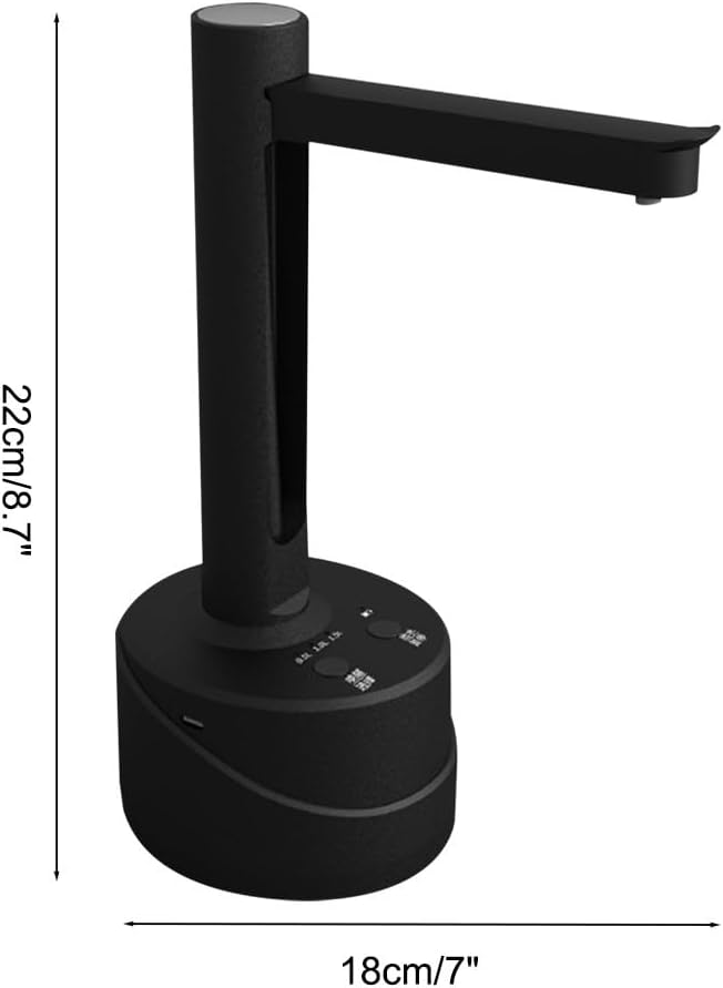 Detalle de Water Bottle Dispenser, Portable & Foldable: Rechargeable Automatic Pump for Home, Office, or Outdoors