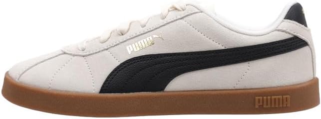 Detalle de PUMA Club II – Sneaker mit beschichtetem Leder und Fußball-Designnähten