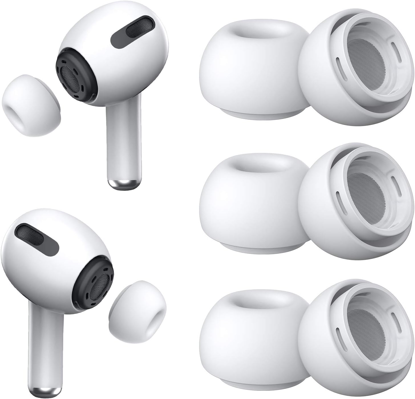 Thumbnail 6 de YUWAKAYI AirPods Pro ear tips, 3 pairs