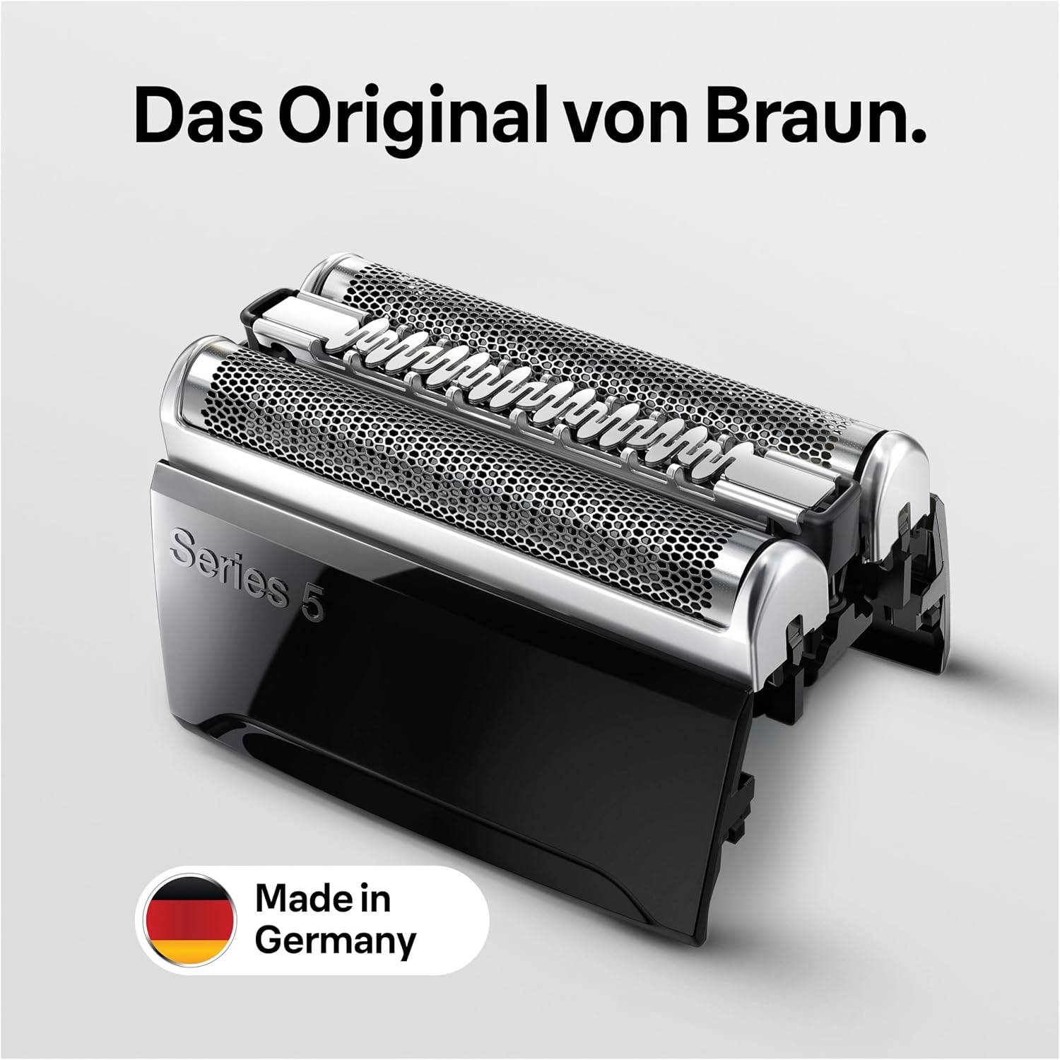 Detalle de Braun Series 5 Rasierkopf 52B – Schwarz (Kompatibilität mit Series 5, 18 Monate Austausch empfohlen)