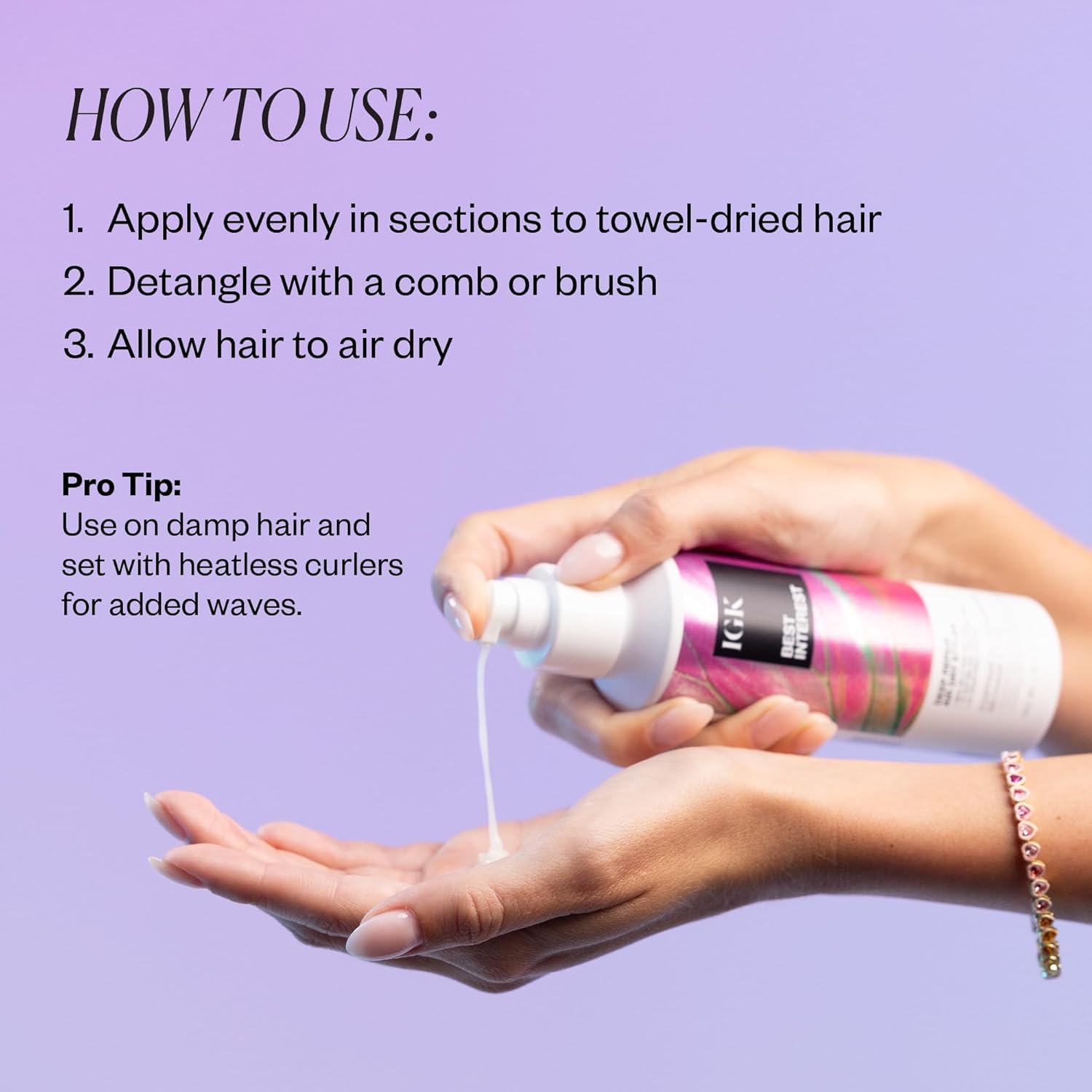 Detalle 1 de IGK Best Interest + Cash In Duo 5 oz hair serum 💇♀