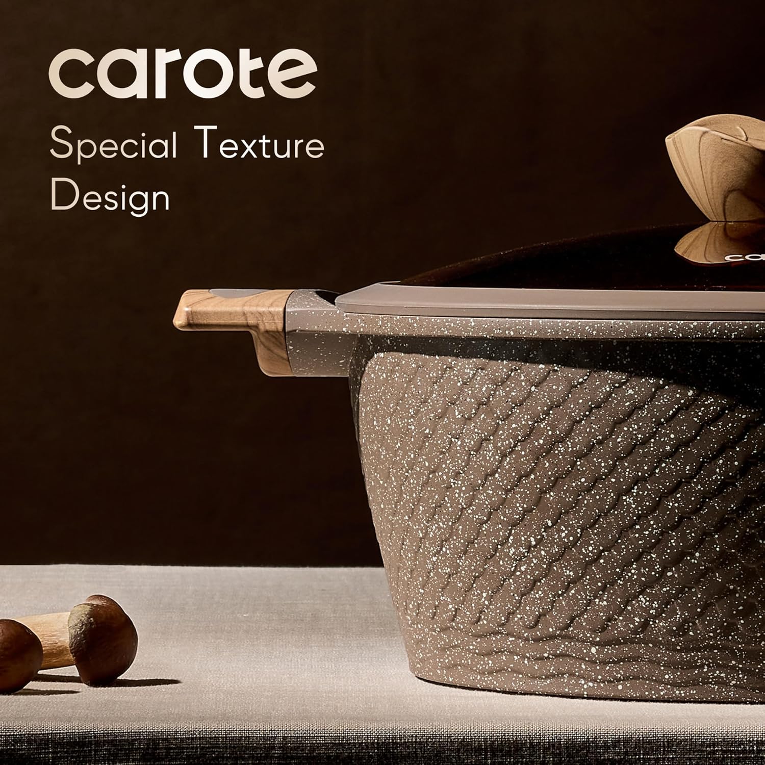 Thumbnail 4 de CAROTE 26PCS Nonstick Cookware Set