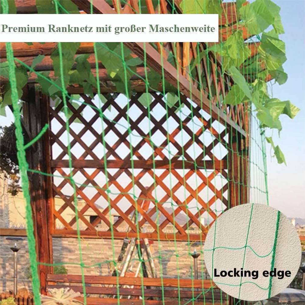 Thumbnail 3 de Premium Ranknetz MIUEZUTH mit großer Maschenweite 1 x 2 m – grün