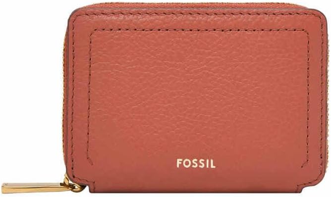 Detalle de Fossil Logan Card Case Wallet pour femmes — cuir ou polyuréthane, compact et malins compartiments