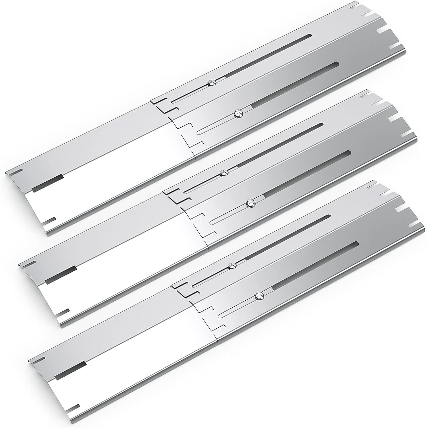 Thumbnail 6 de Universale Barre Flavorizer di Ricambio: Piastra Regolabile in Acciaio Inossidabile per Grill a Gas 29,85–53,34 cm