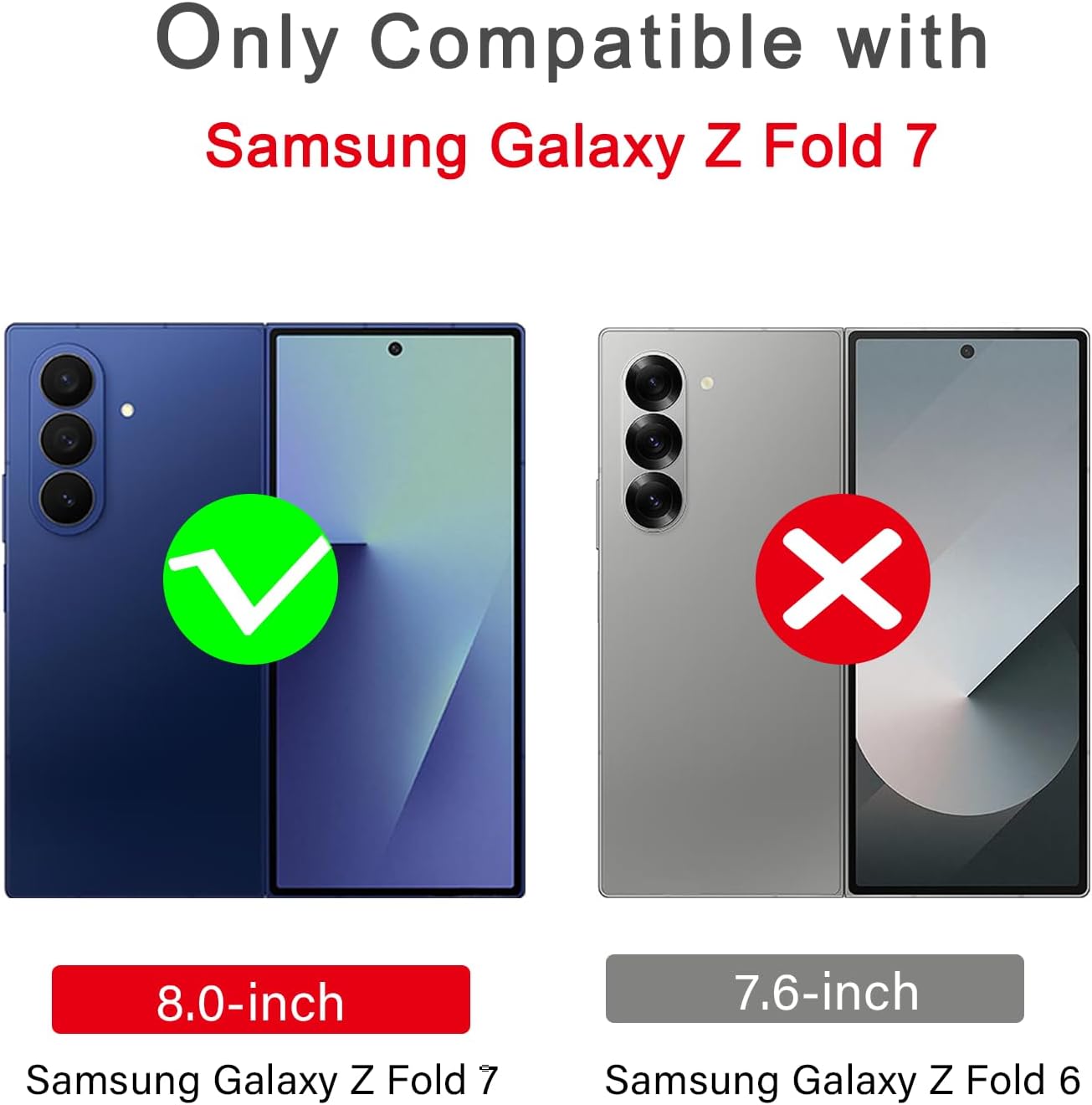 Detalle 2 de WAWZ Wallet Case for Samsung Galaxy Z Fold7
