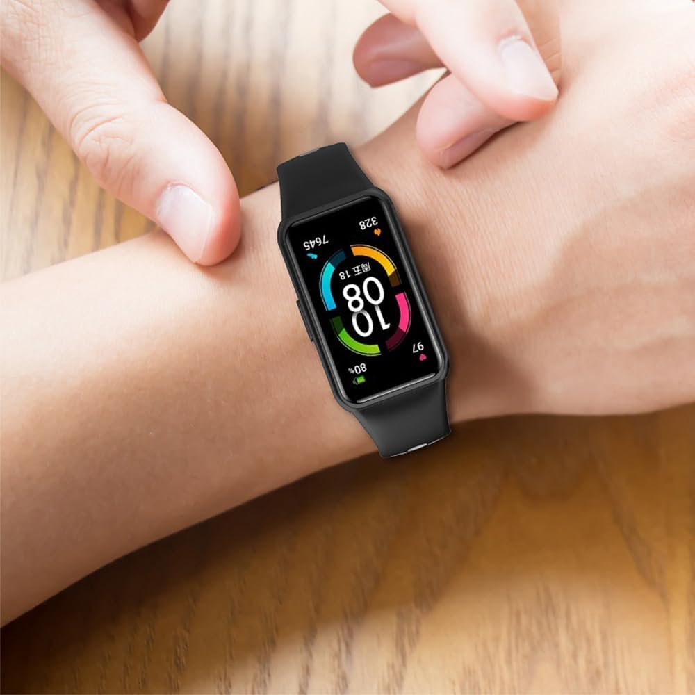 Thumbnail 4 de Huawei Band 6 silicone replacement strap — breathable