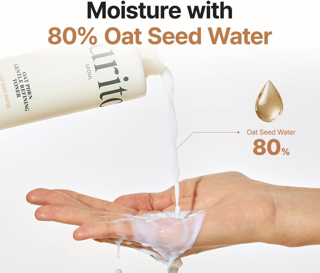 Detalle de Purito Oat PDRN Gentle Refining Toner: tonico esfoliante lenitivo all’avanguardia con avena 99% PDRN