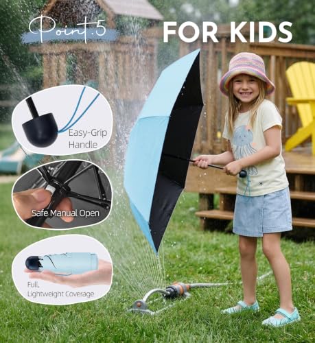 Detalle 2 de LILAC Compact Travel Umbrella: a small folding option for bags
