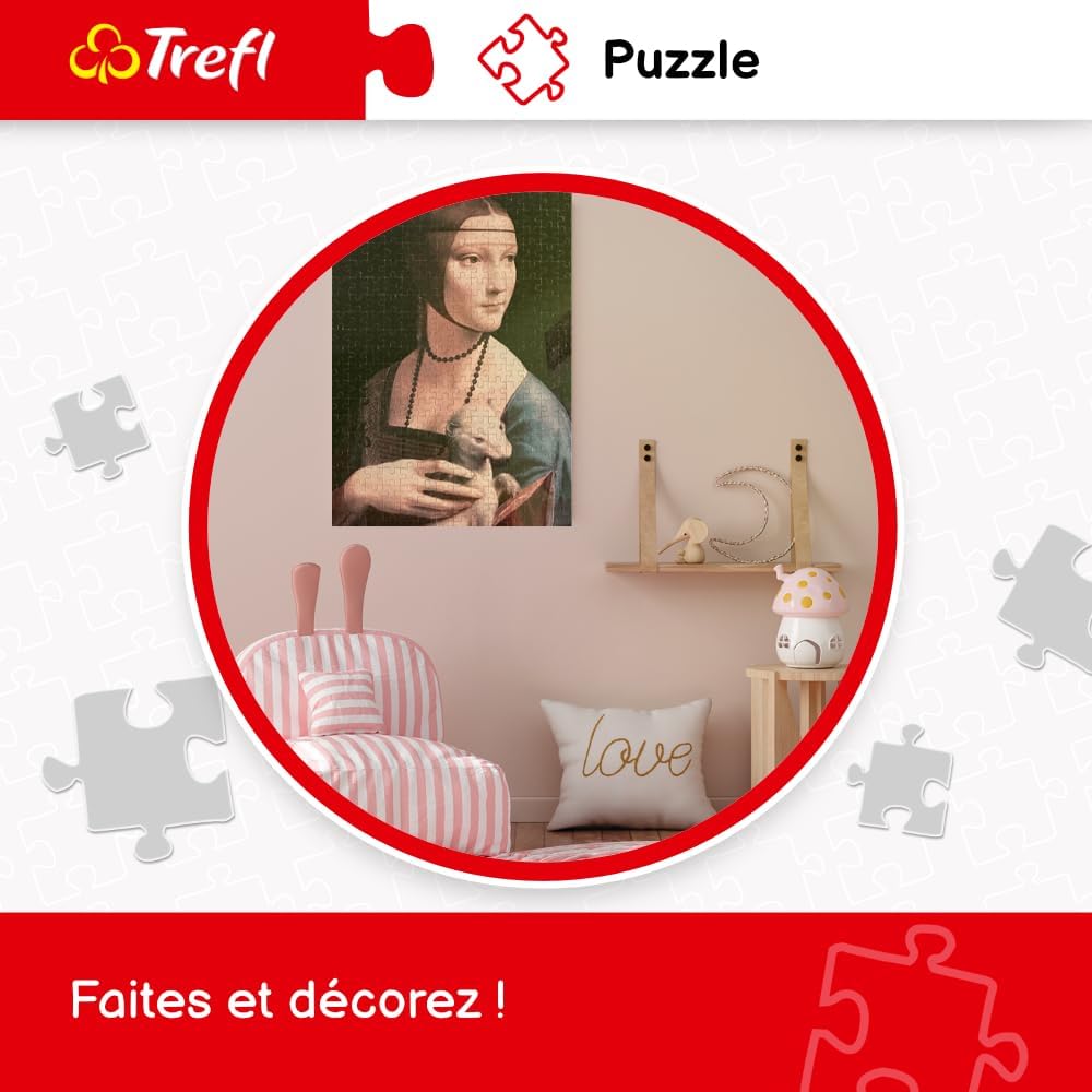 Thumbnail 4 de Trefl Soirée de Chats – Puzzle 2000 Pièces (Chats parmi des livres)