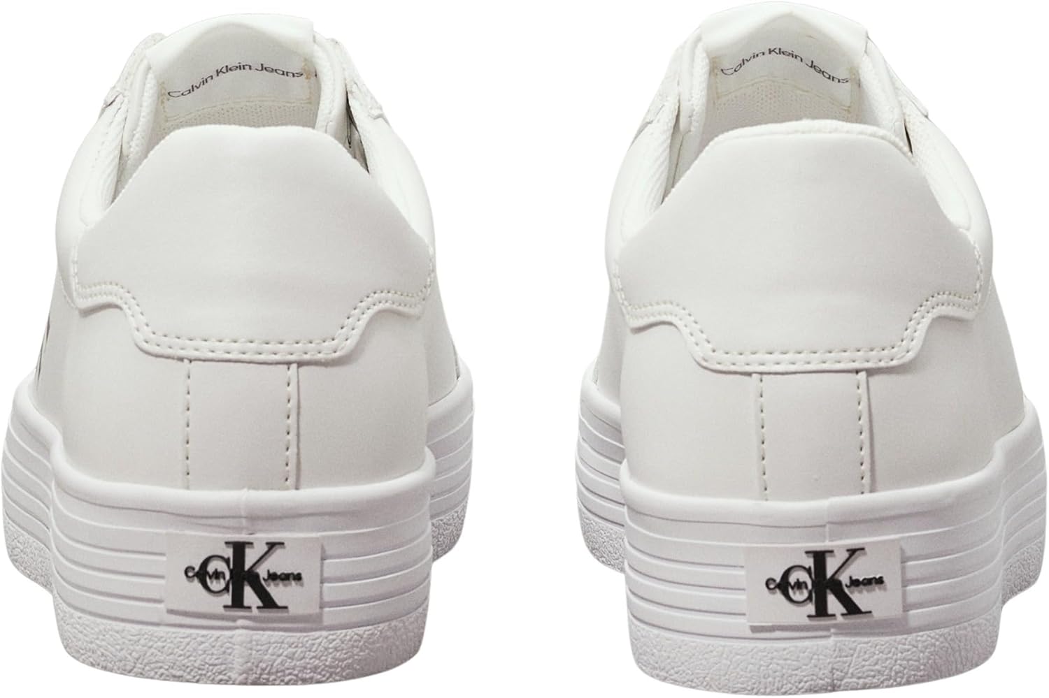Thumbnail 4 de Calvin Klein Women Vulcanised Trainers Vulc Flatform Laceup Low LTH Platformw