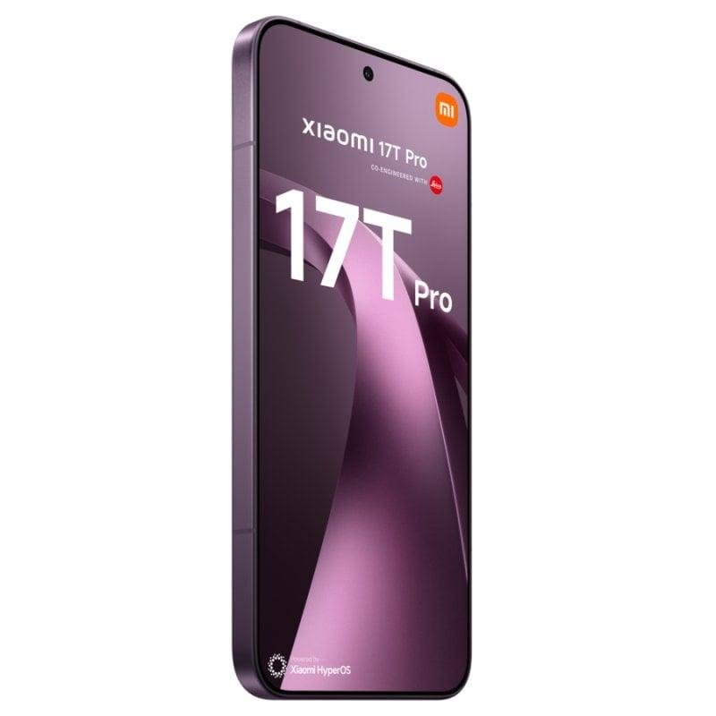 Detalle de Xiaomi 17T Pro 5G 12GB/512GB 6.83'' Violetas oscuras: rendimiento y fotografía sin límites
