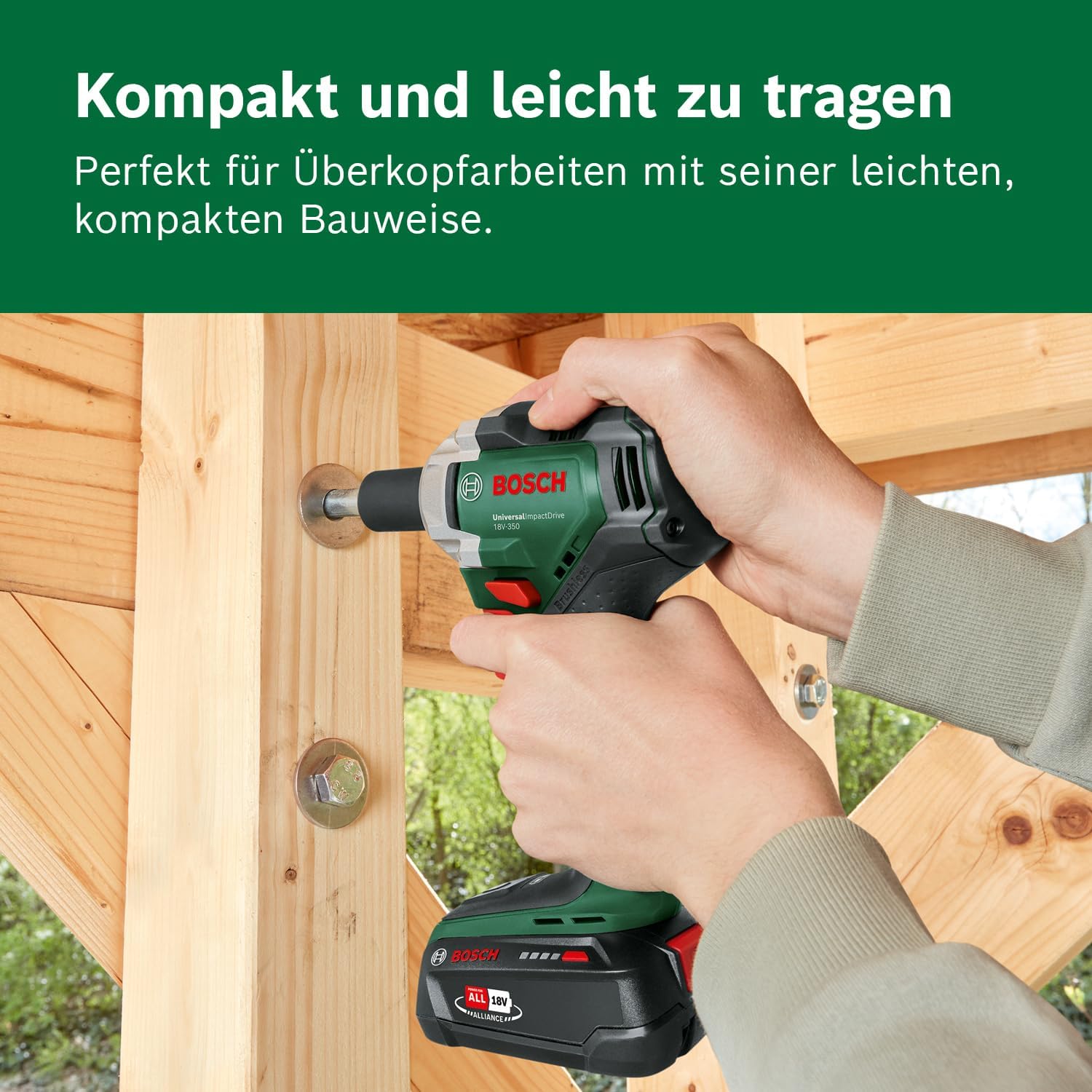 Thumbnail 4 de Bosch Akku-Drehschlagschrauber UniversalImpactDrive 18V-350 (max. 350 Nm) – ohne Akku