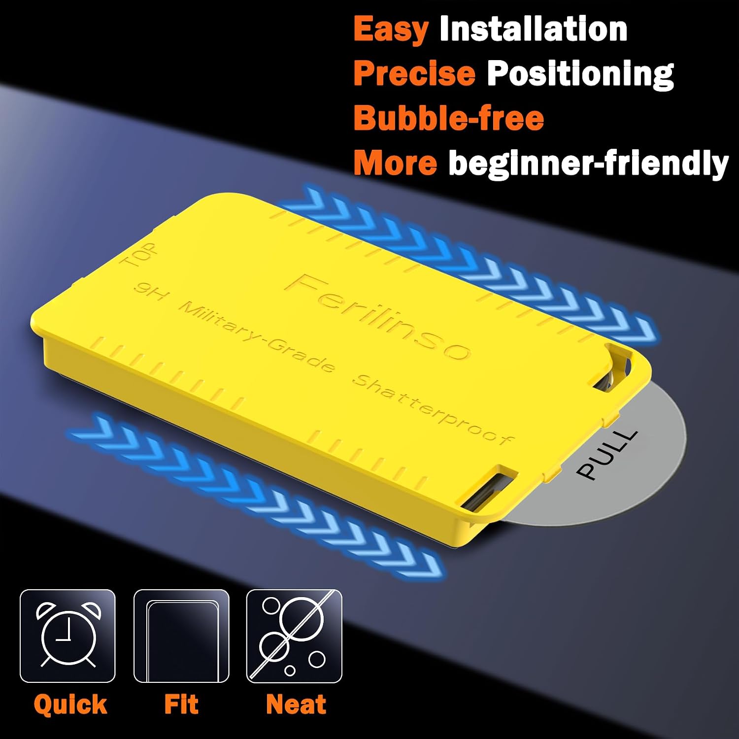 Thumbnail 5 de Ferilinso for iPhone Duo 5.5 inch Privacy Screen Protector, 9H Glass