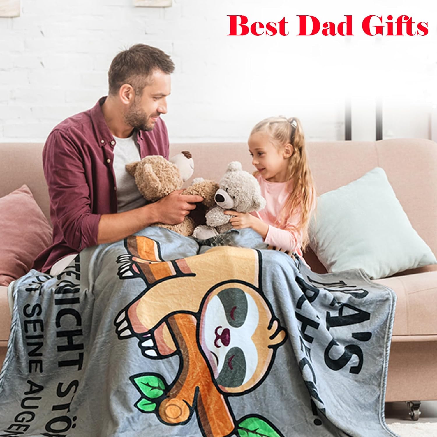 Thumbnail 2 de KAAYEE Dad Blanket 60x50 Flannel