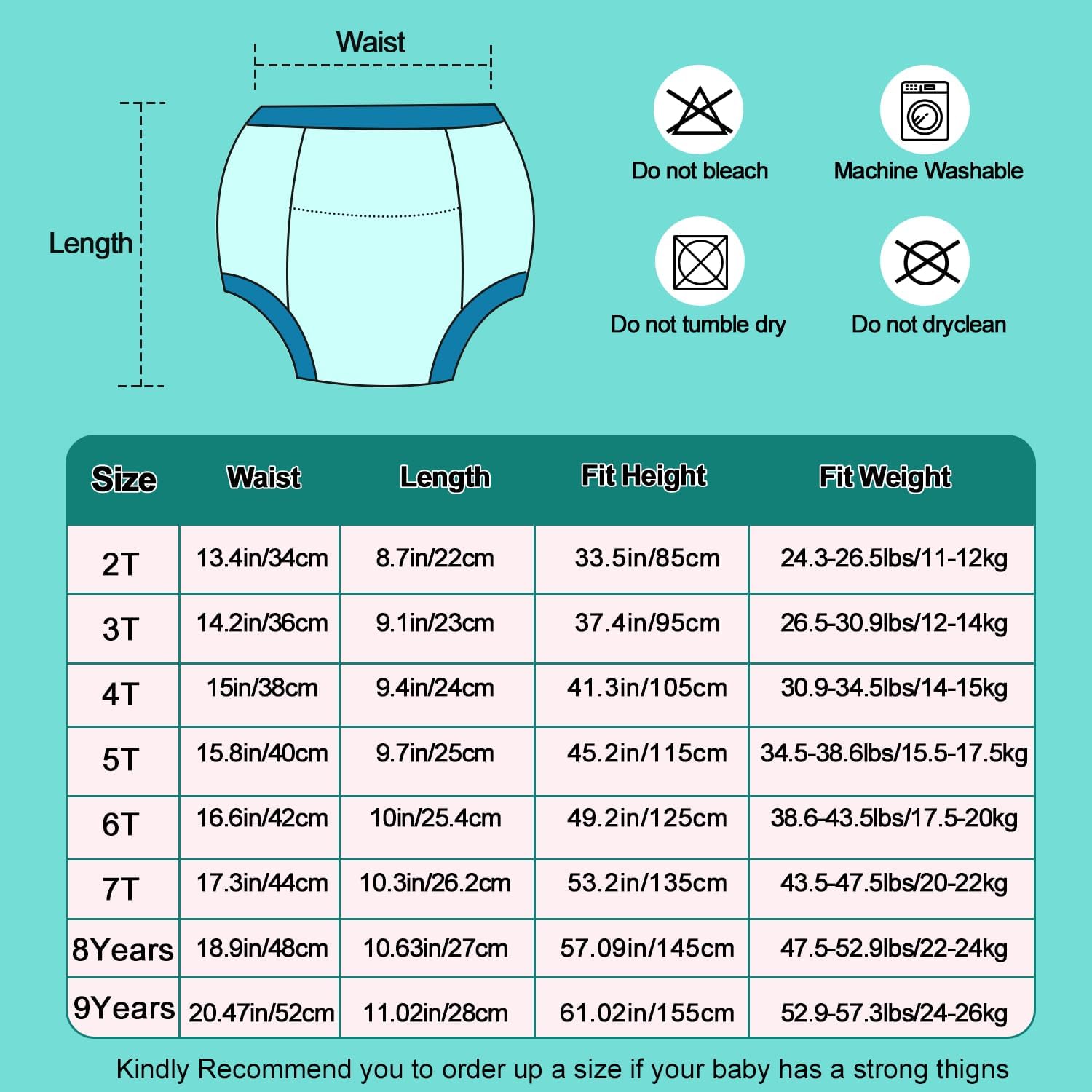 Thumbnail 4 de MOEMOE BABY Culotte Apprentissage Propreté Garçon – Ensemble réutilisable 10 paquets