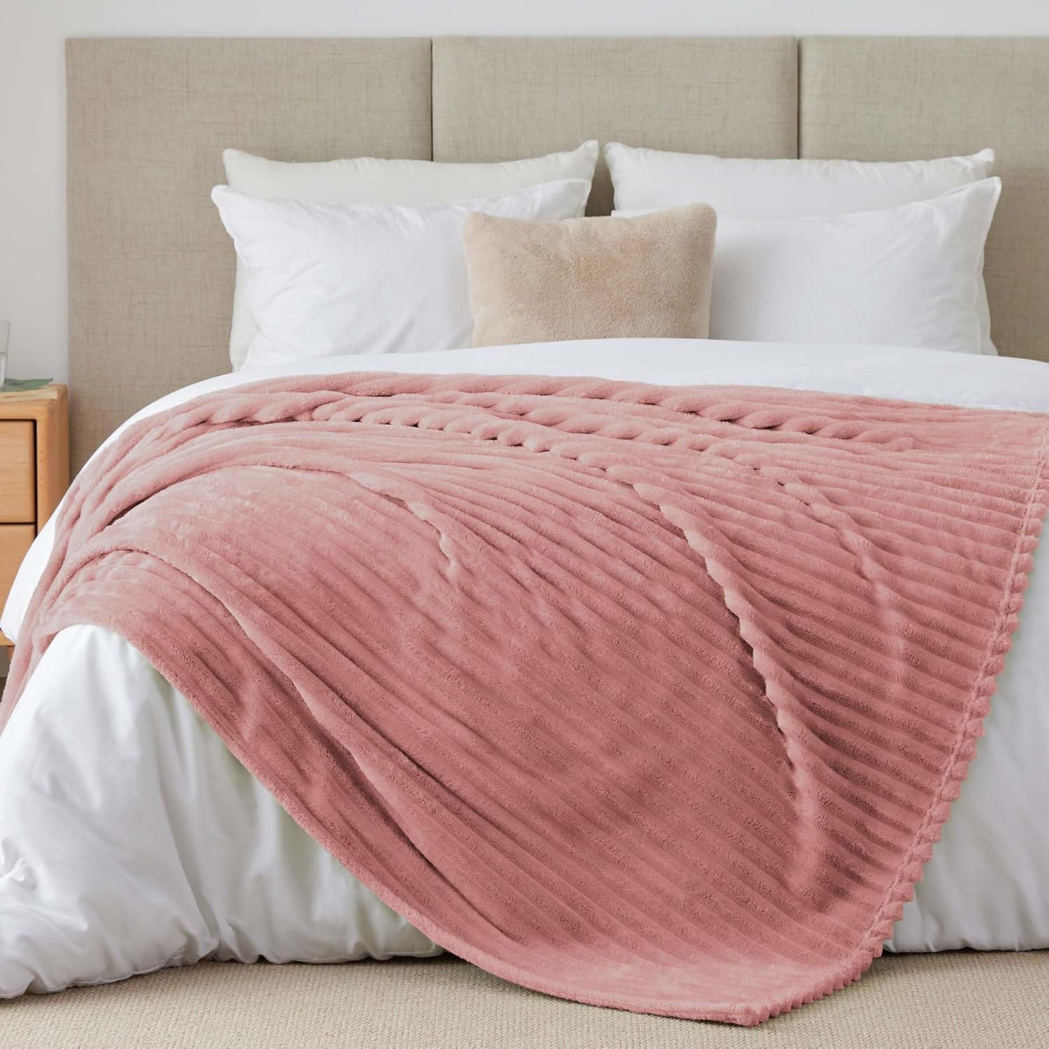 Detalle de BEDELITE Kuscheldecke Flauschig 230x270