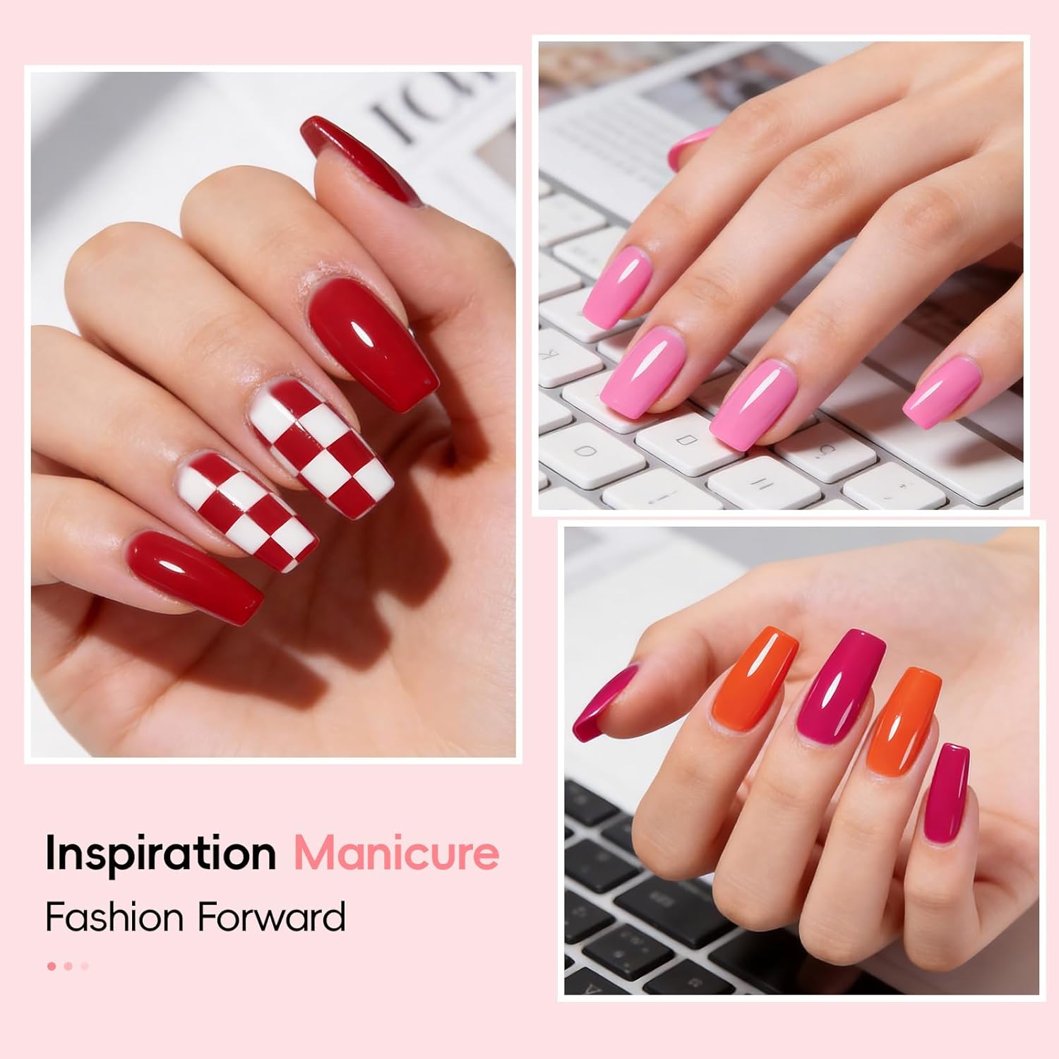 Thumbnail 2 de Kit COSCELIA 40 pcs gel UV complet (35 vernis semi-permanents, lampe UV/LED et ponceuse électrique)