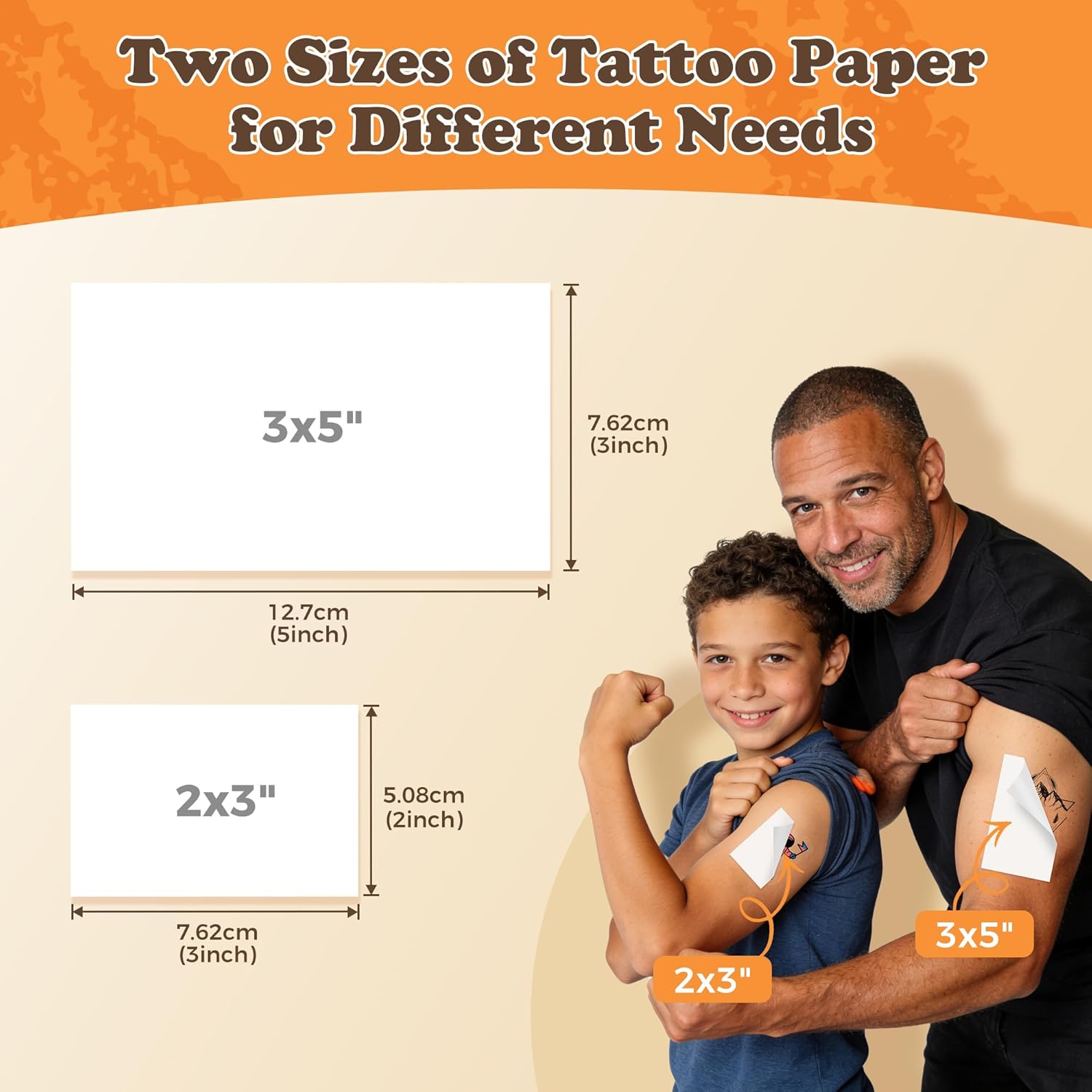 Detalle de Phomemo TK32 Stampante Tatuaggi Temporanei Kit: tatuaggi personalizzati per feste e regali creativi