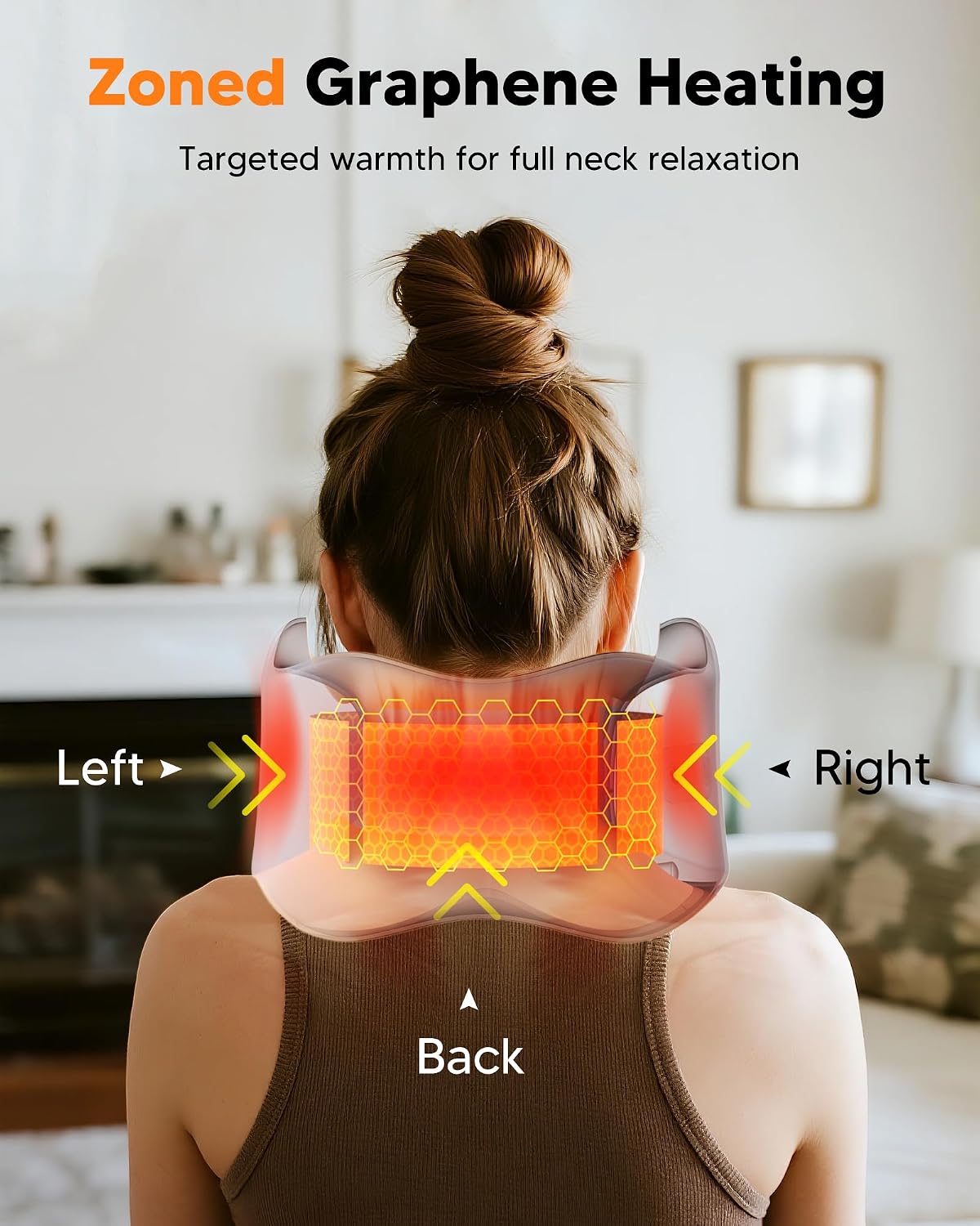 Detalle 2 de arboleaf Heated Neck Pillow 2000mAh 🔥📘
