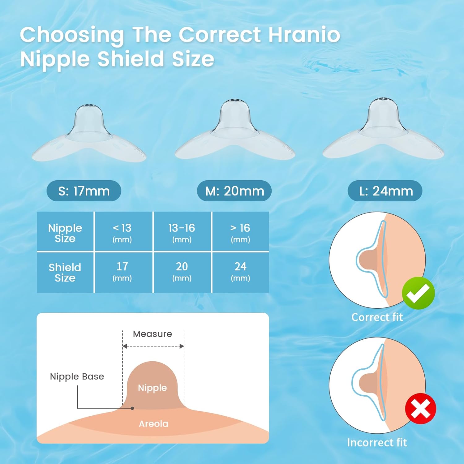 Thumbnail 2 de Porwke 20mm Nipple Shields for Breastfeeding – 2 Pack in Medical Grade Silicone