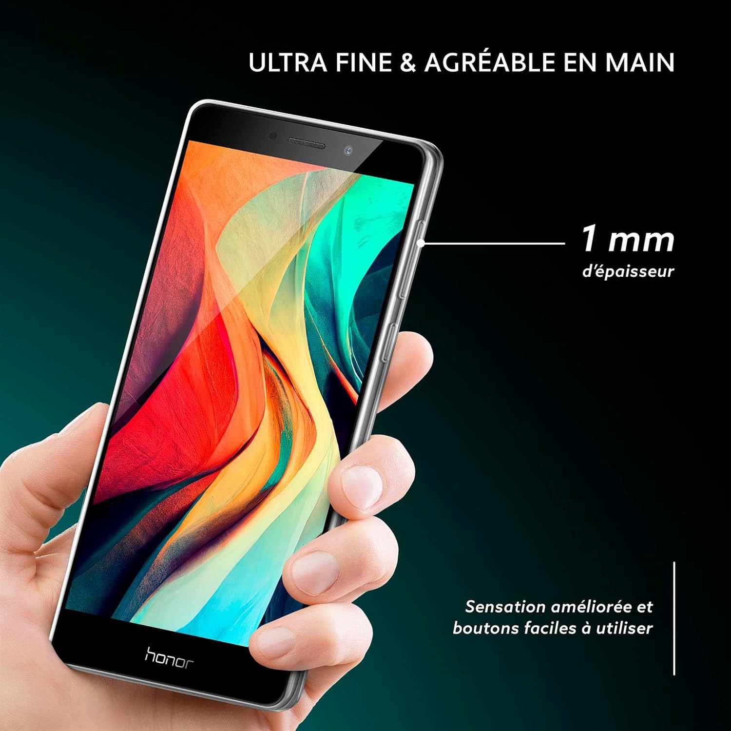 Thumbnail 1 de moex Aero Case Transparent pour Honor6X / GR5 (2017) — coque silicone ultra fine et anti-choc