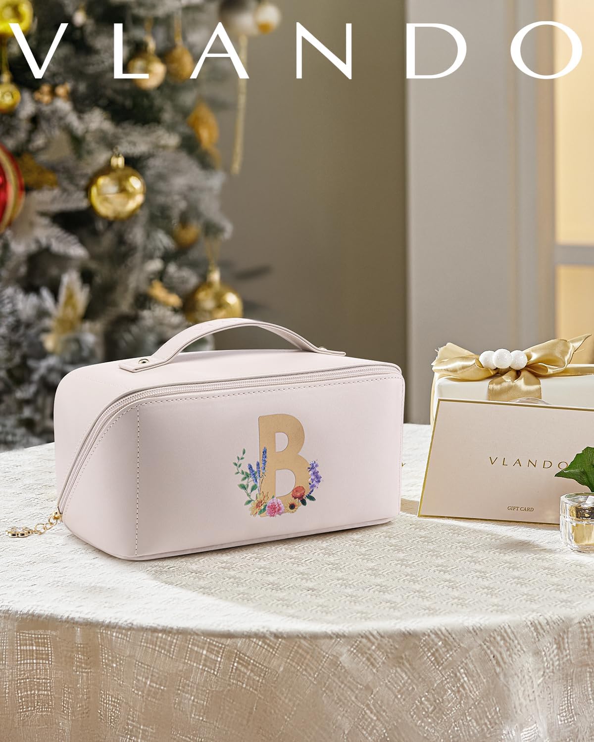 Detalle 1 de VLANDO Makeup Bag, PU Leather