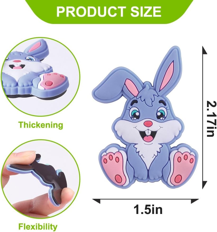 Detalle de XIMISHOP 12PCS Animal Fridge Magnets for Kids – farm animal 3D magnets for Montessori-style learning