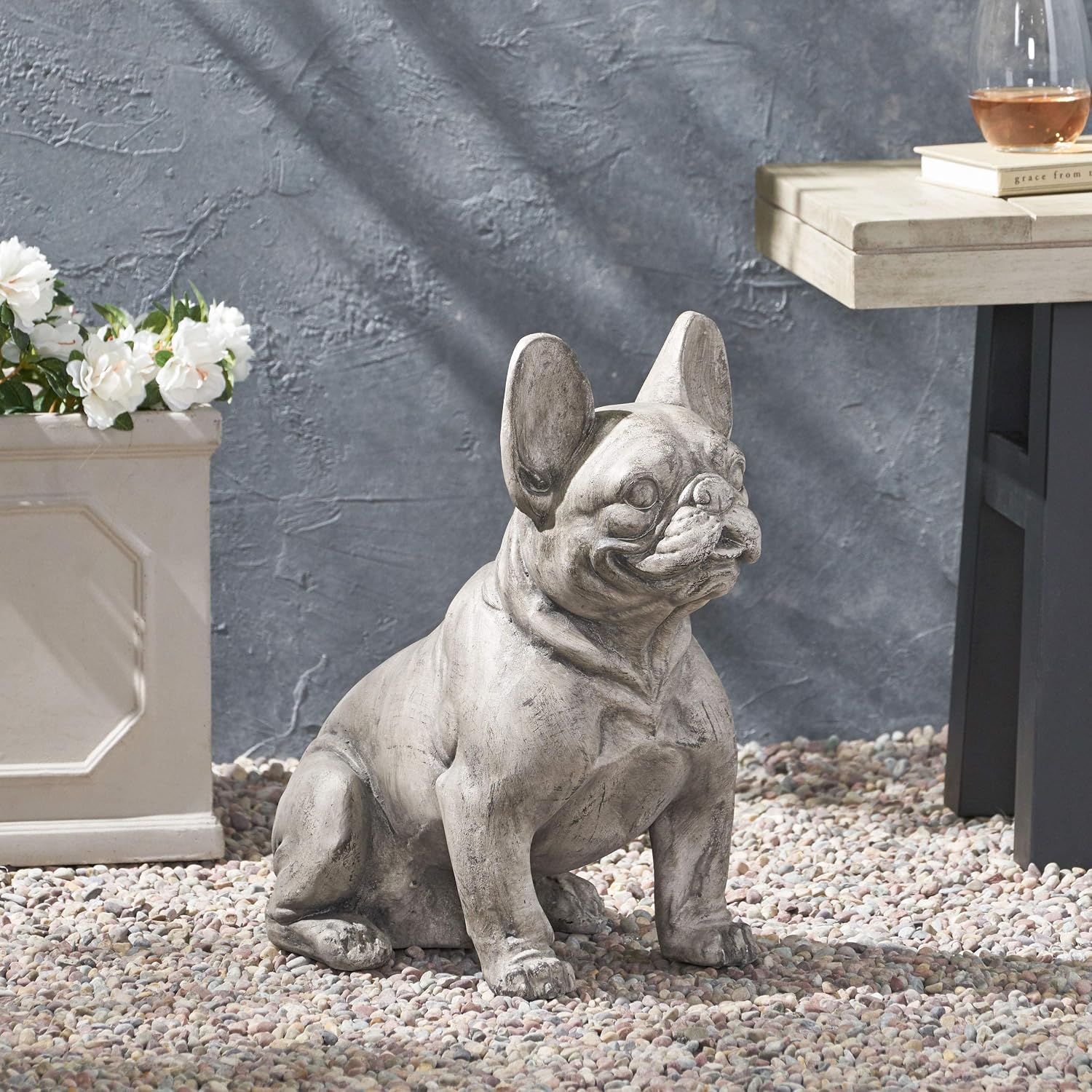 Thumbnail 1 de Christopher Knight Home Outdoor Garden Statue Cast Stone