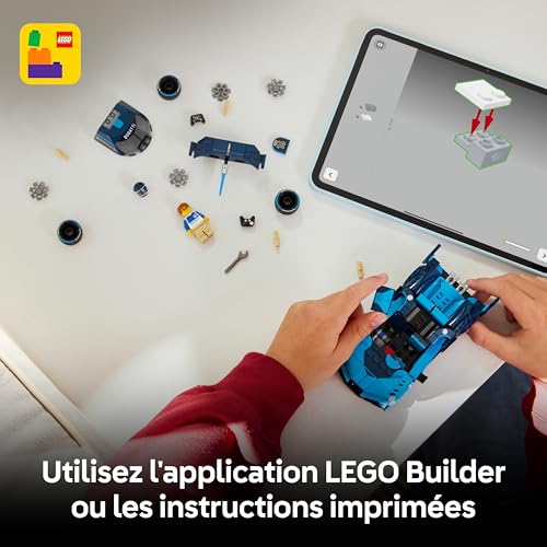 Thumbnail 5 de LEGO Speed Champions Hypercar Bugatti Vision GT – Maquette à construire avec minifigurine pilote