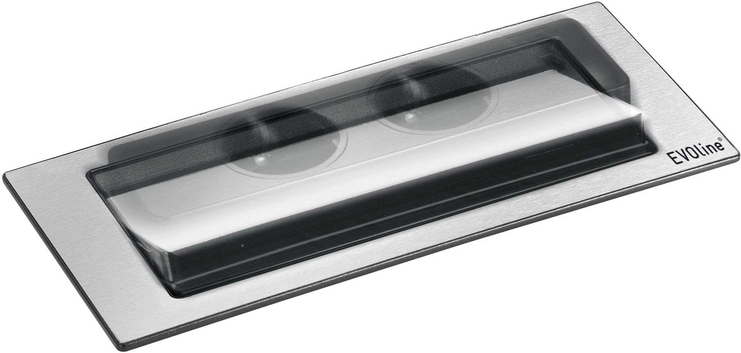 Detalle de EVOline BackFlip per prese Schuko USB-C 12V