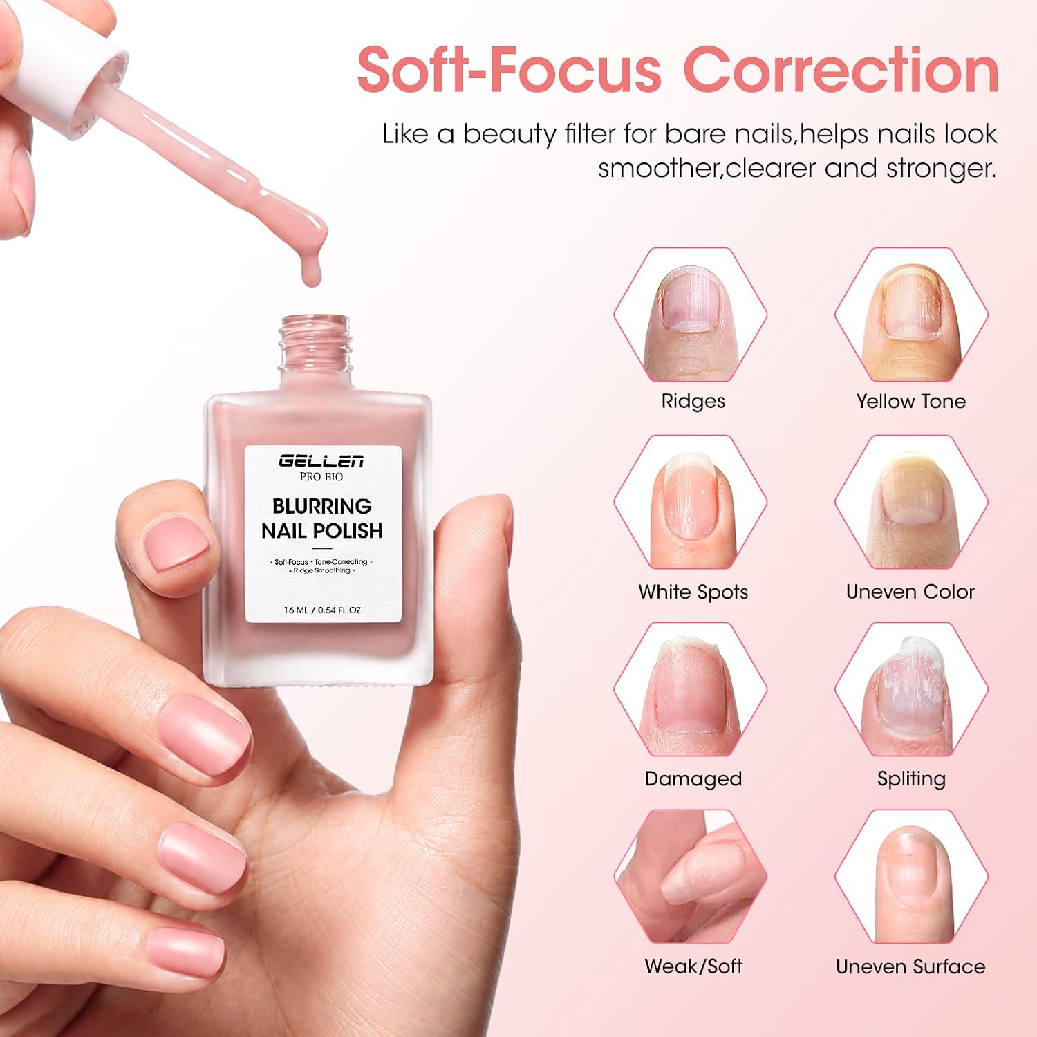 Thumbnail 4 de GELLEN Blurring Nail Polish 16 mL