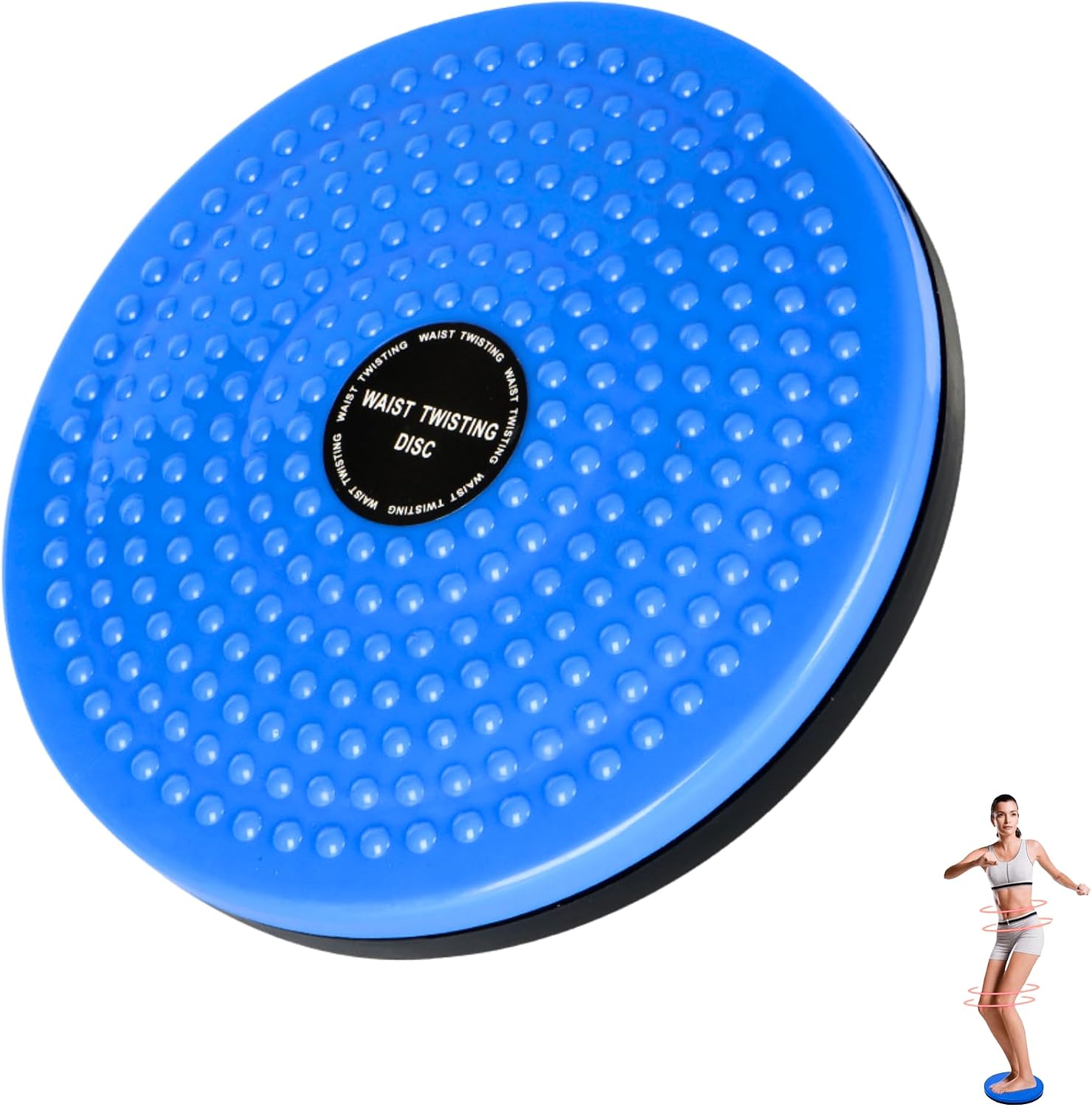 Detalle de MAGIC SELECT A6326 twistboard voor fitness met antislip en 360° rotatie