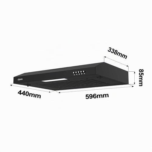 Thumbnail 6 de CIARRA CBCB6903 Hotte Aspirante 60cm Encastrable – Noir