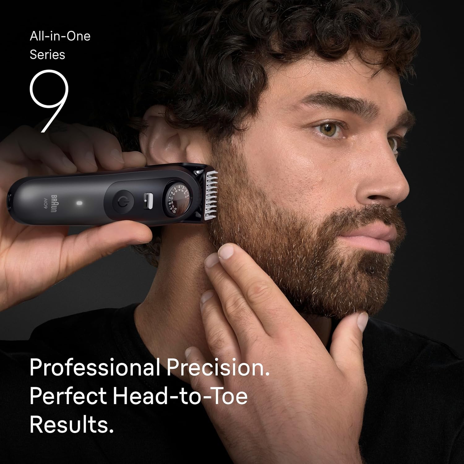 Detalle de Braun AIO 9535 120 min cordless trimmer