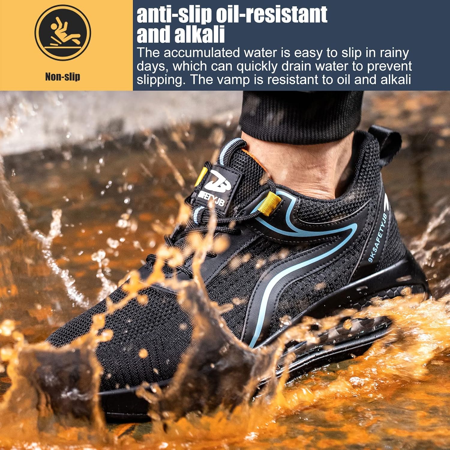 Thumbnail 5 de OBQcare chaussures de sécurité antidérapantes