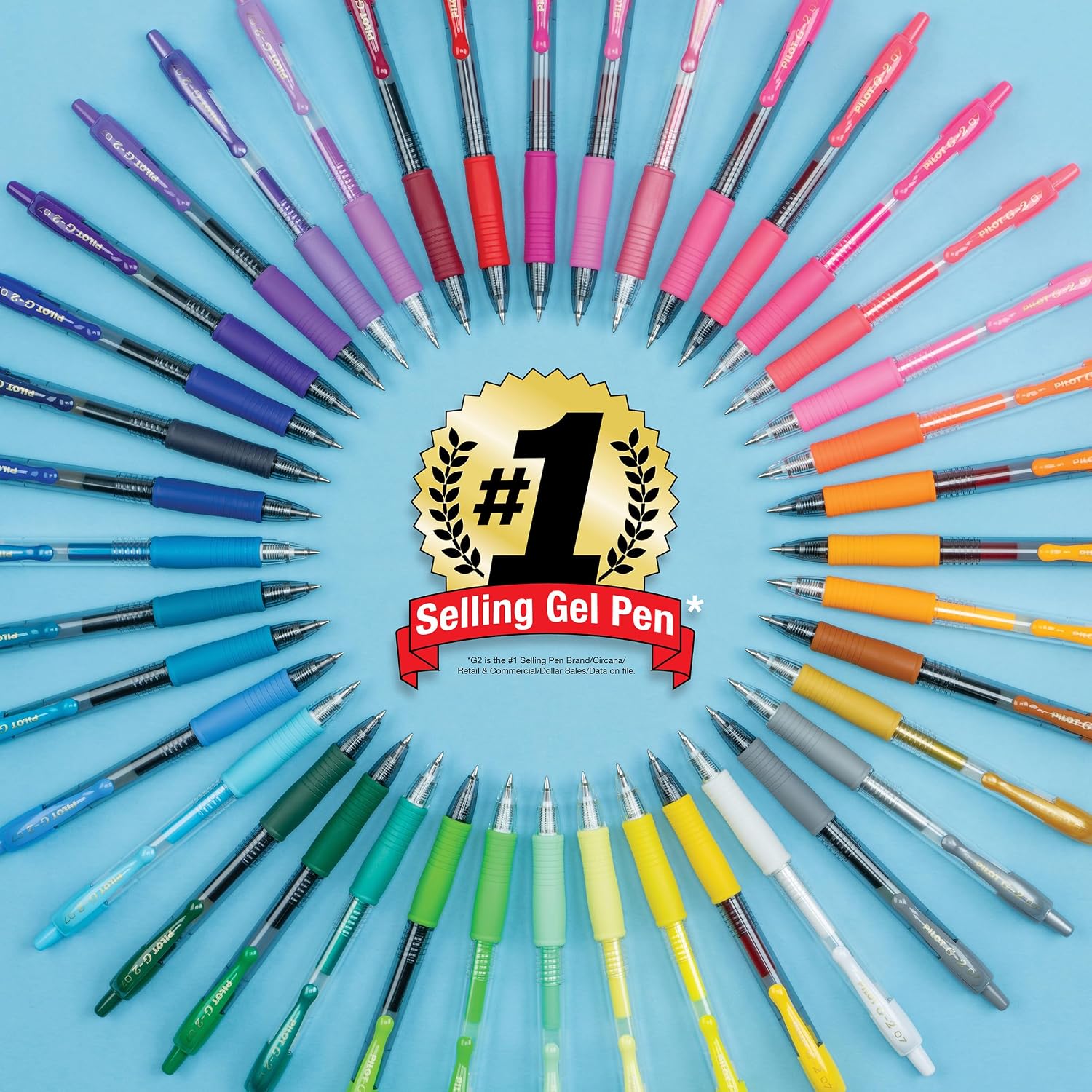 Thumbnail 6 de PILOT 18280 G2 Harmony Gel Pens, 0.7 mm, Assorted Colors, Retractable