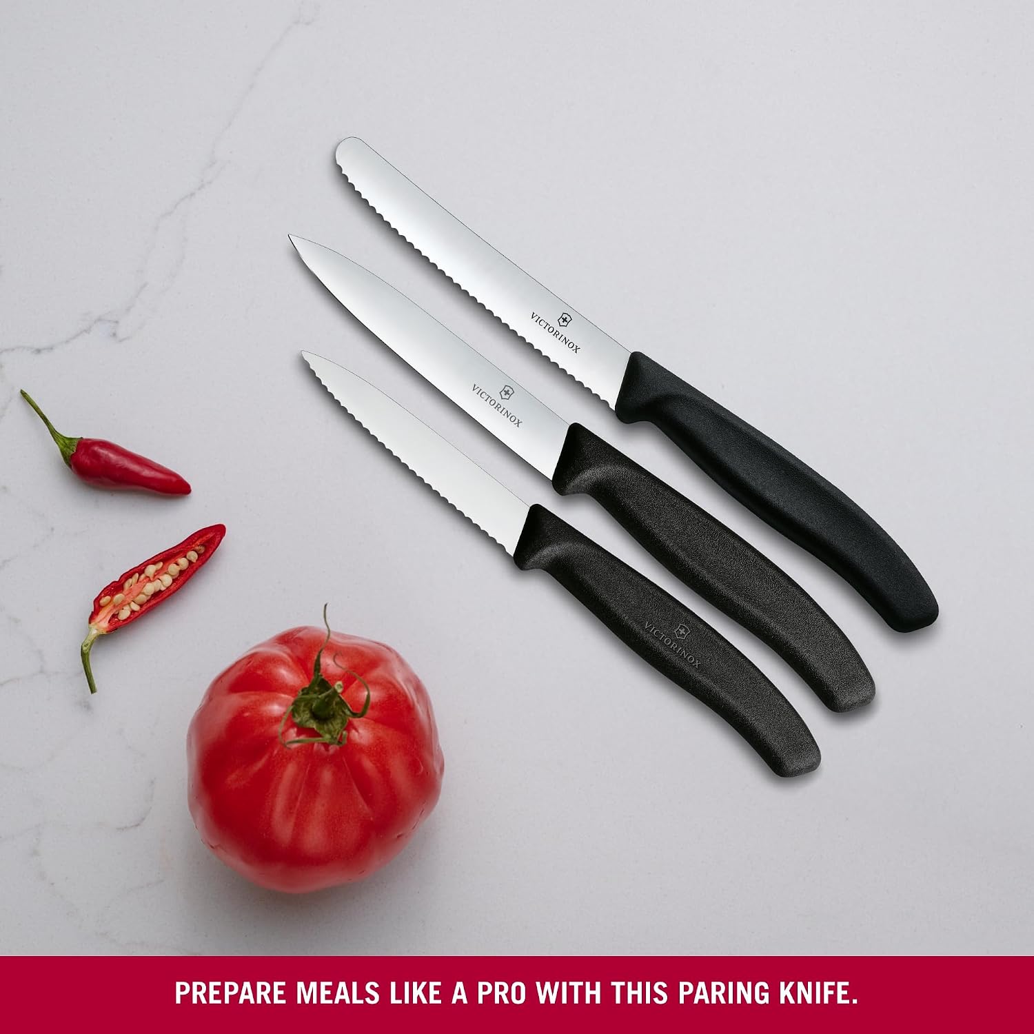 Detalle 2 de Victorinox Paring Knife Set, 3-Piece