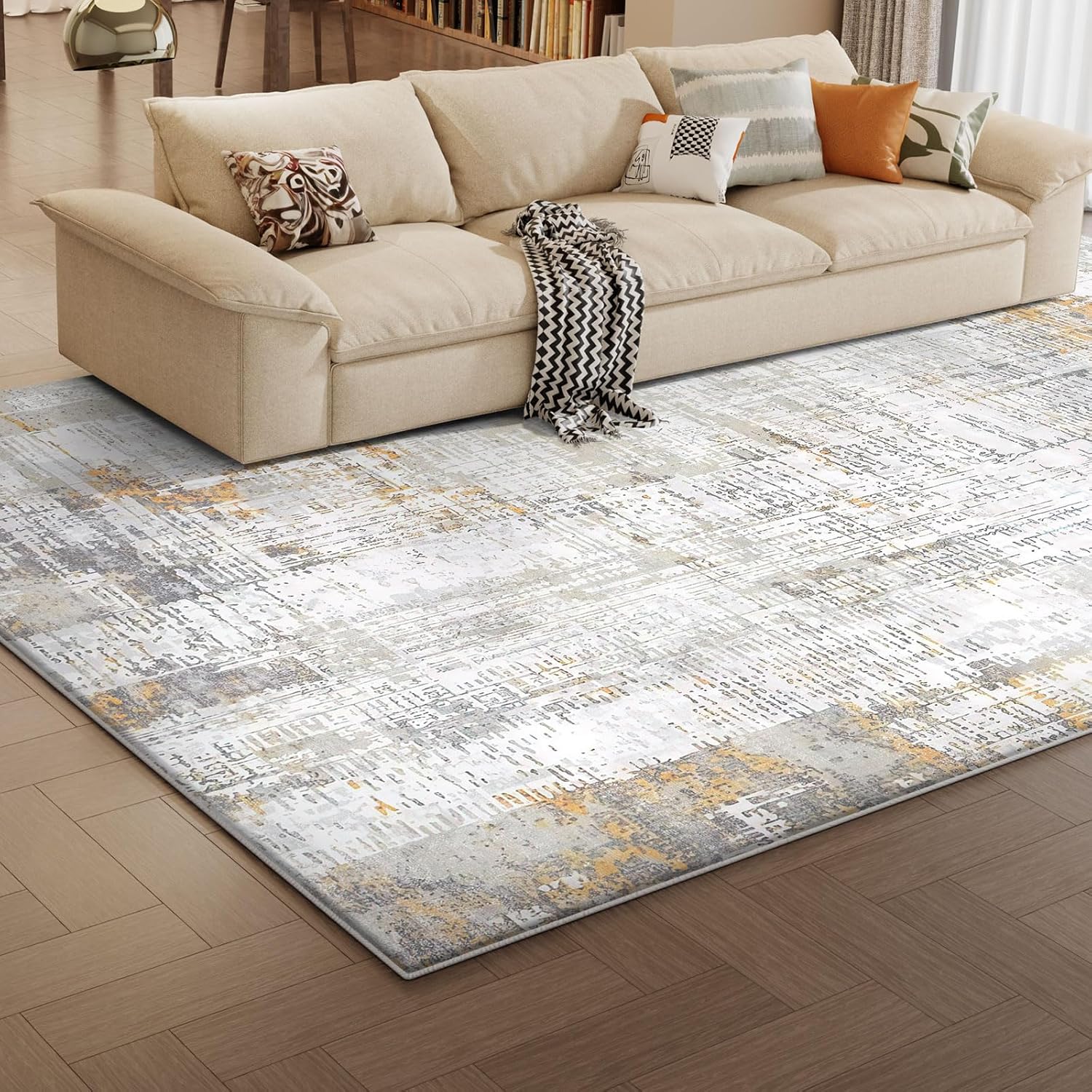 Thumbnail 1 de Vamcheer Alfombra de Salón Lavable Antideslizante 🌟 160x230