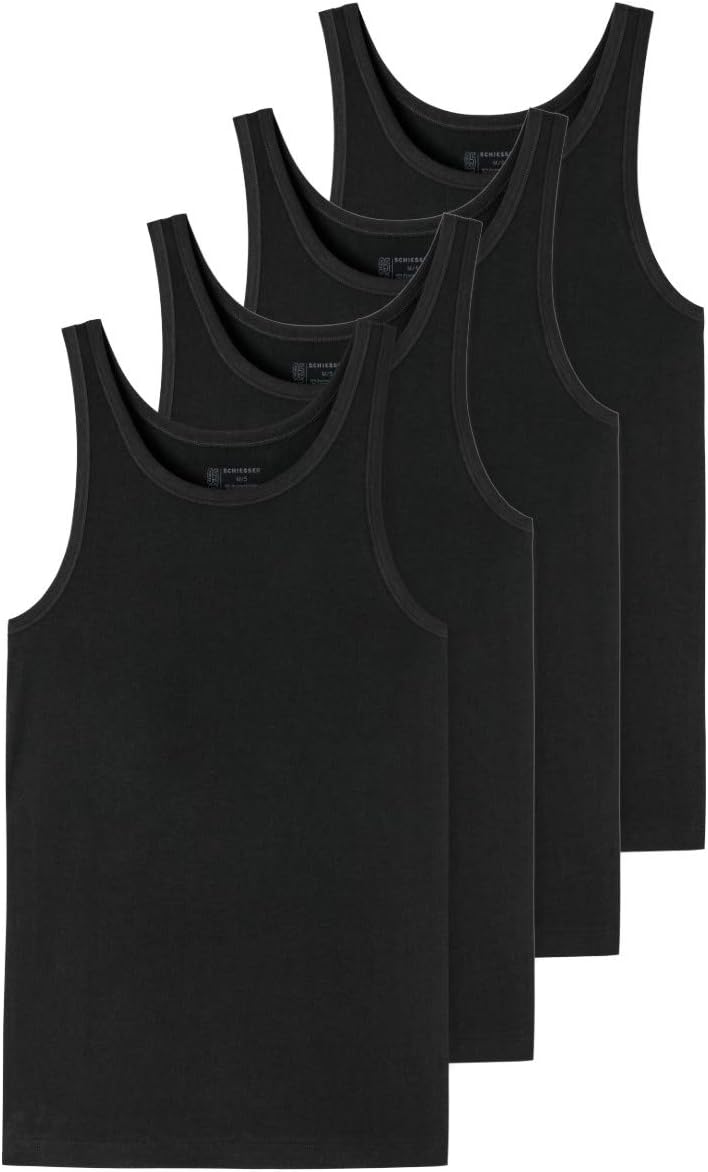 Thumbnail 4 de Schiesser Herren Unterhemd ohne Arm 2er Pack 95/5 Box – komfortabler Basis-Body aus Bio-Baumwolle