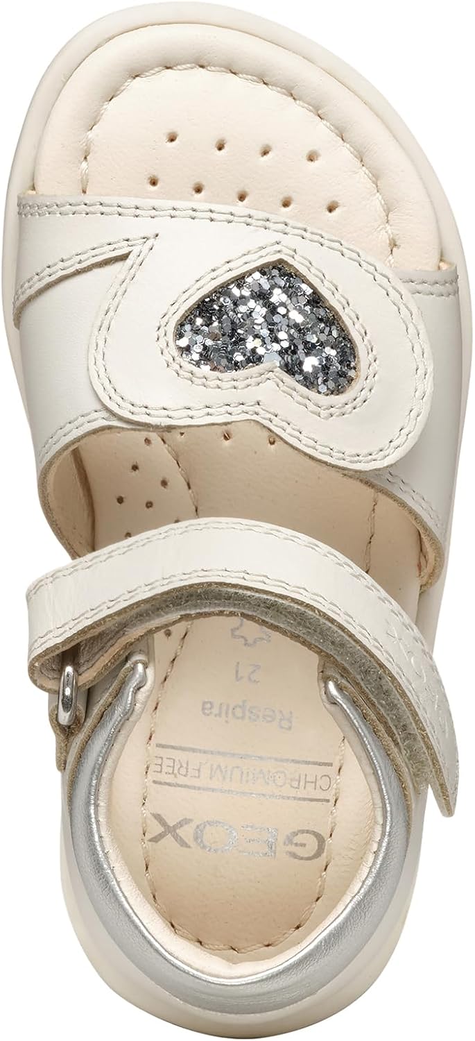 Detalle de Geox Baby-Mädchen B Verred B Sandal – Atmungsaktiv, ideell für warme Tage