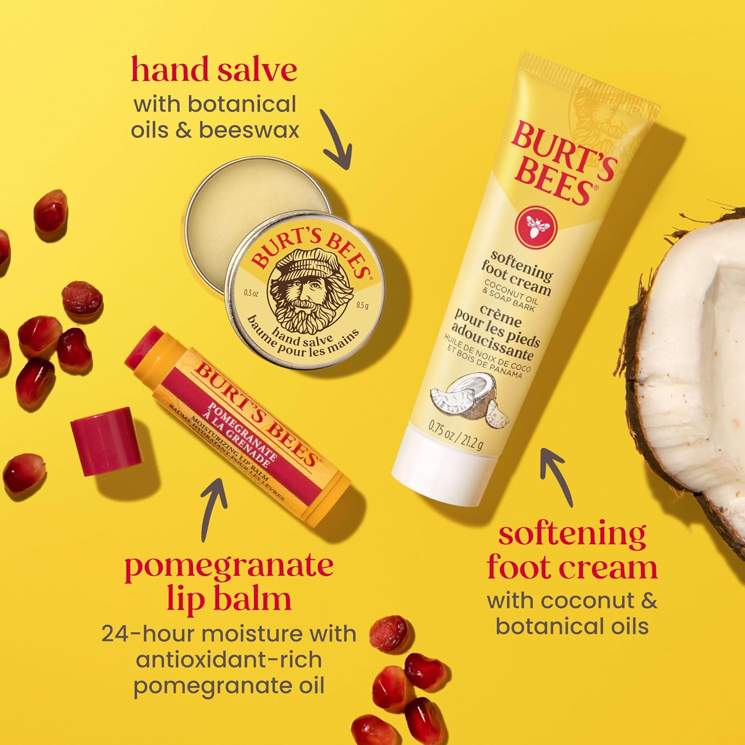 Thumbnail 6 de Burt's Bees Tips and Toes Kit 6-piece travel set