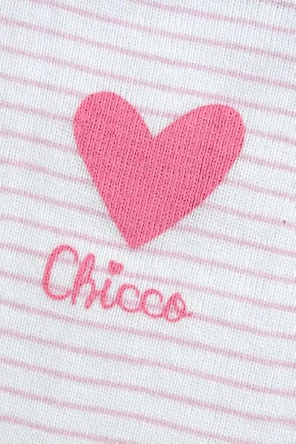 Detalle 2 de Chicco Body Neonato e Neonata – Set di 5 body manica corta 100% cotone, unisex 0–24 mesi
