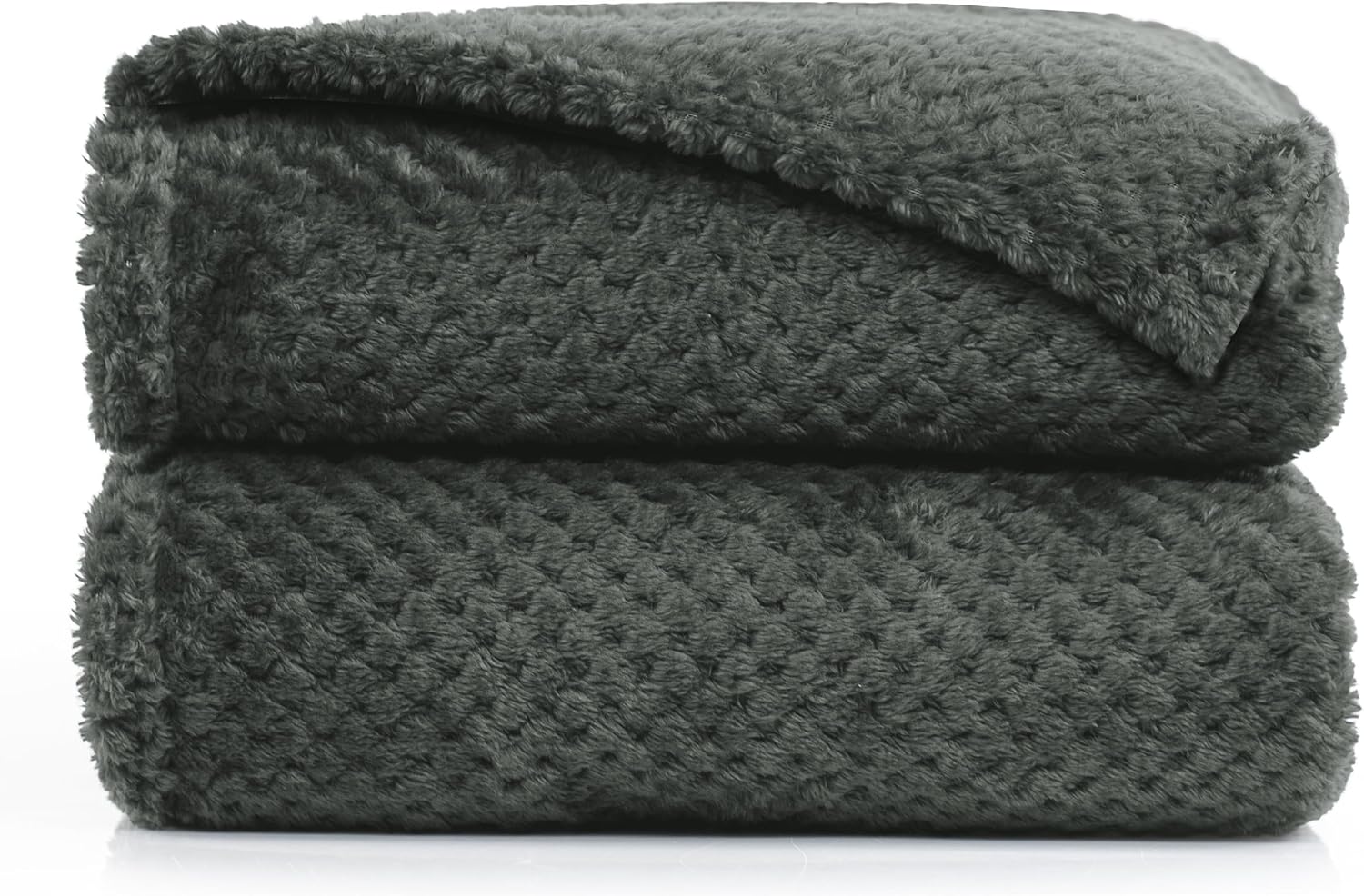 Detalle de Decoking Couverture Polaire 220 x 240 cm – Plaid Doux en Microfibre, chaud et léger